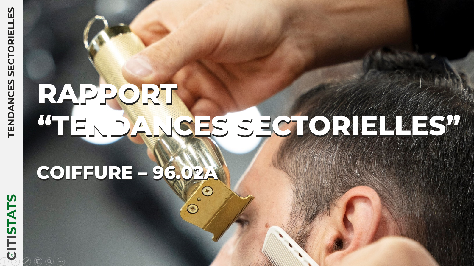 Rapport sectoriel - "Coiffure" (code NAF/APE : 9602A)