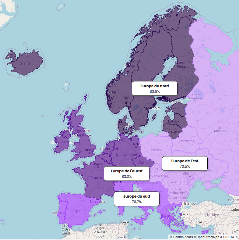 Carte Europe