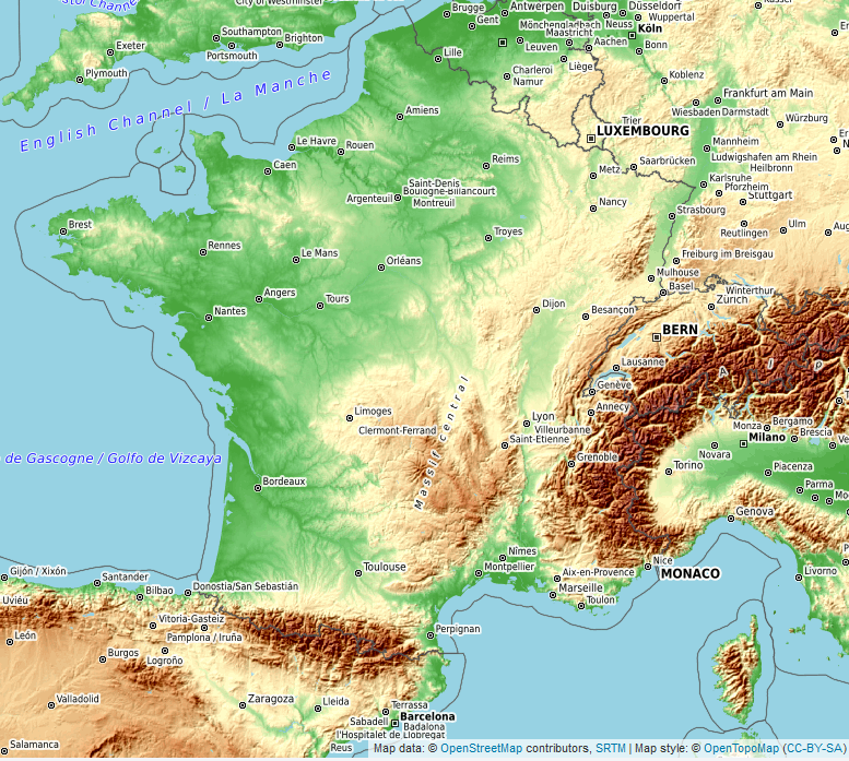 OSM TopoMap