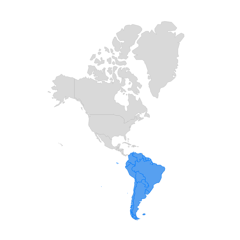 SOUTH AMERICA - Maps and Base Layers