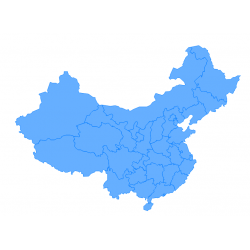 CHINE - Provinces - Cartes et fonds de plans