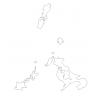 Maps and Base Maps - Japan - Regions