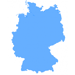 Maps and Base Maps - Germany - Landers