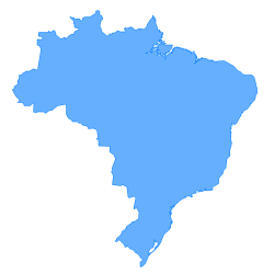 Maps and Base Maps - Brazil - States