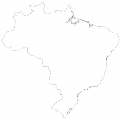 Maps and Base Maps - Brazil - States