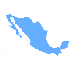 Maps and Base Maps - Mexico - States