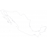 Maps and Base Maps - Mexico - States