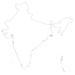 Map backgrounds - India