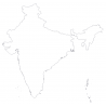 Map backgrounds - India