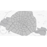 Maps and Base Maps - Paris - Arrondissements & Neighborhoods