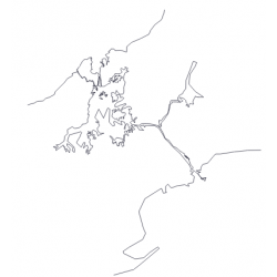 Maps and base plans of the Panama Canal.