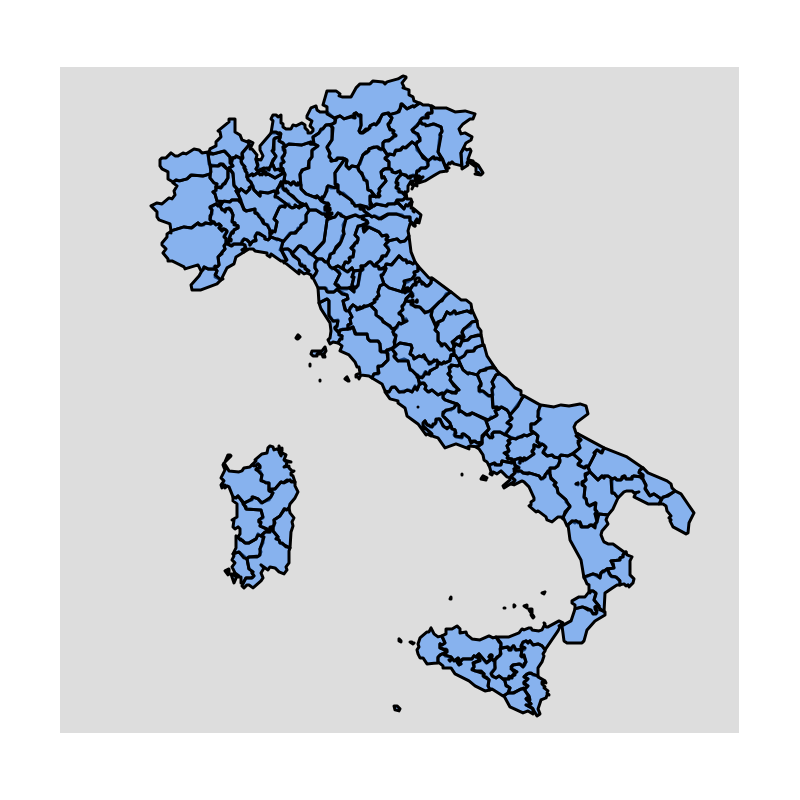 ITALIE - Cartes et fonds de plans