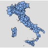 Maps and Base Maps - Italy - Provinces