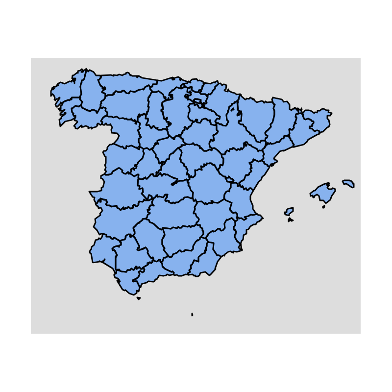 Maps and Base Maps - Spain