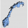 NORVEGE - Cartes et fonds de plans