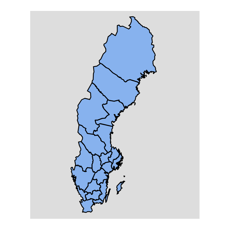 Maps and Base Maps - Sweden