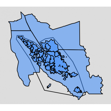 Silicon Valley - Cartes et fonds de plans