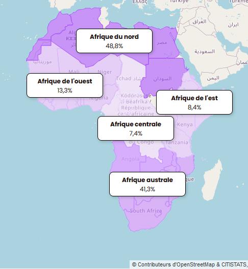 Carte Afrique